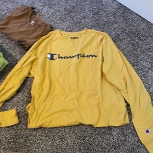 Champion long sleeve just do not wear anymore